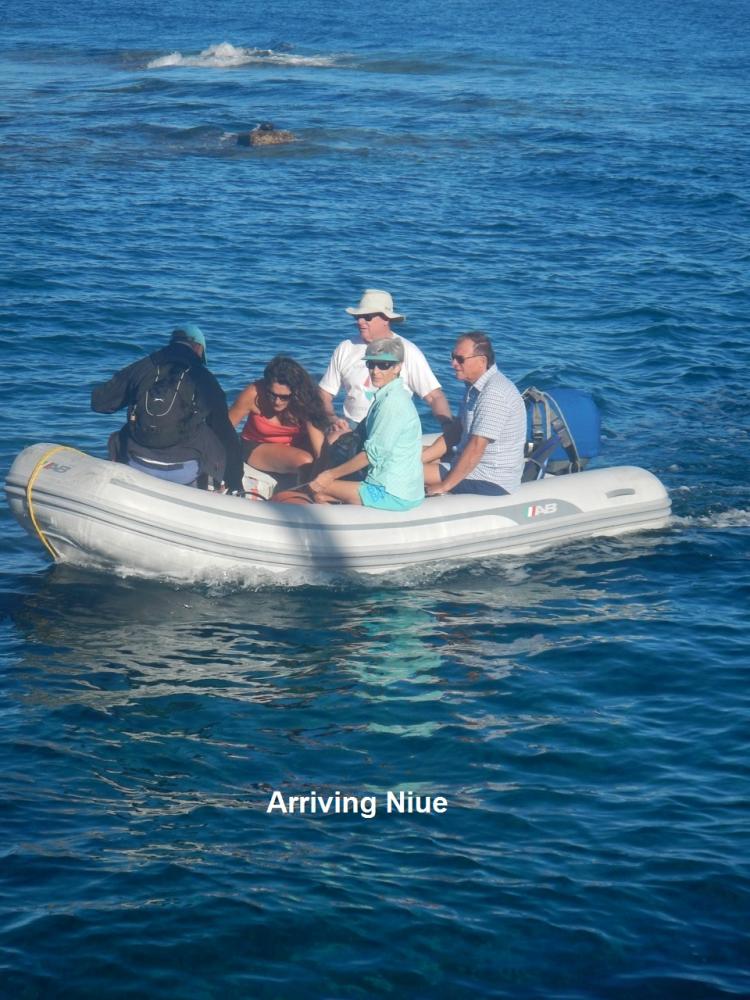 Arriving Niue